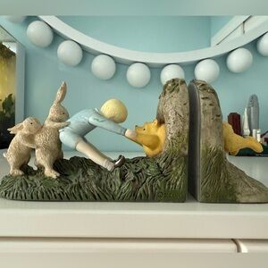 Vintage Disney Classic Pooh and Friends Bookends